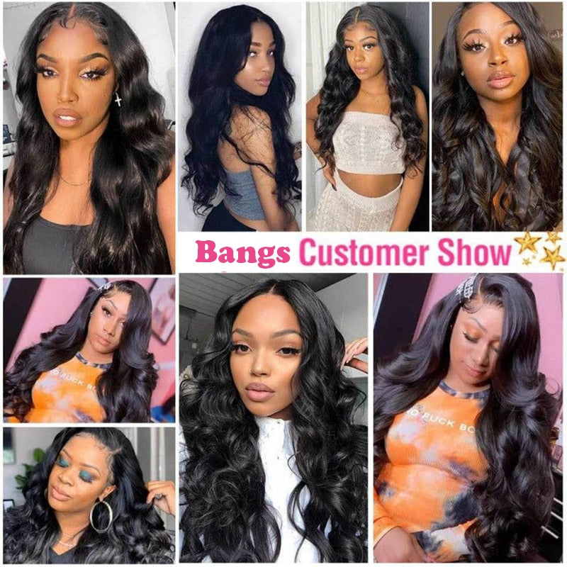 10A Body Wave Bundle Brazilian Hair Weave Bundle 1/3/4 PCS Human Hair Bundle Natural Black Double Draw 8-40 Remy Hair Extension