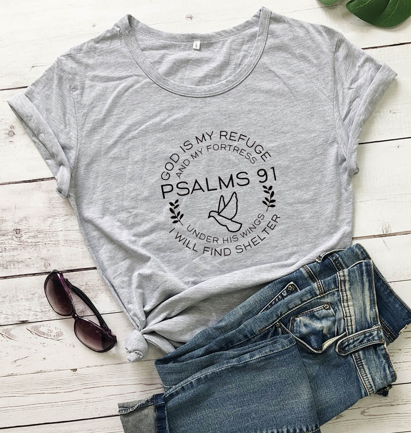 Christian T Shirt, Blessed Religious church women fashion cotton quality tumblr hipster god jesus tees vintage quote tops R109