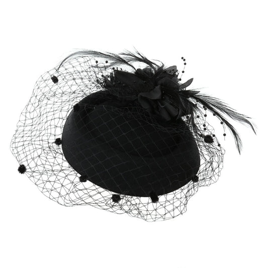 Fascinators Hair Clip Headband Pillbox Hat Bowler Feather Veil Wedding Party New