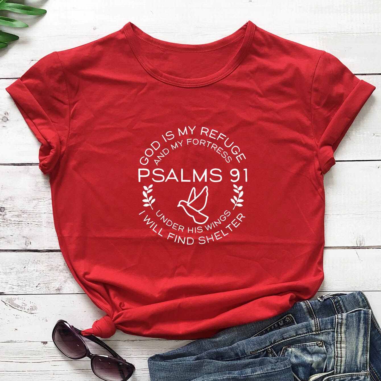 Christian T Shirt, Blessed Religious church women fashion cotton quality tumblr hipster god jesus tees vintage quote tops R109