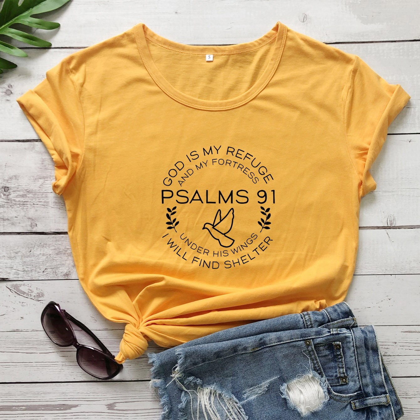 Christian T Shirt, Blessed Religious church women fashion cotton quality tumblr hipster god jesus tees vintage quote tops R109