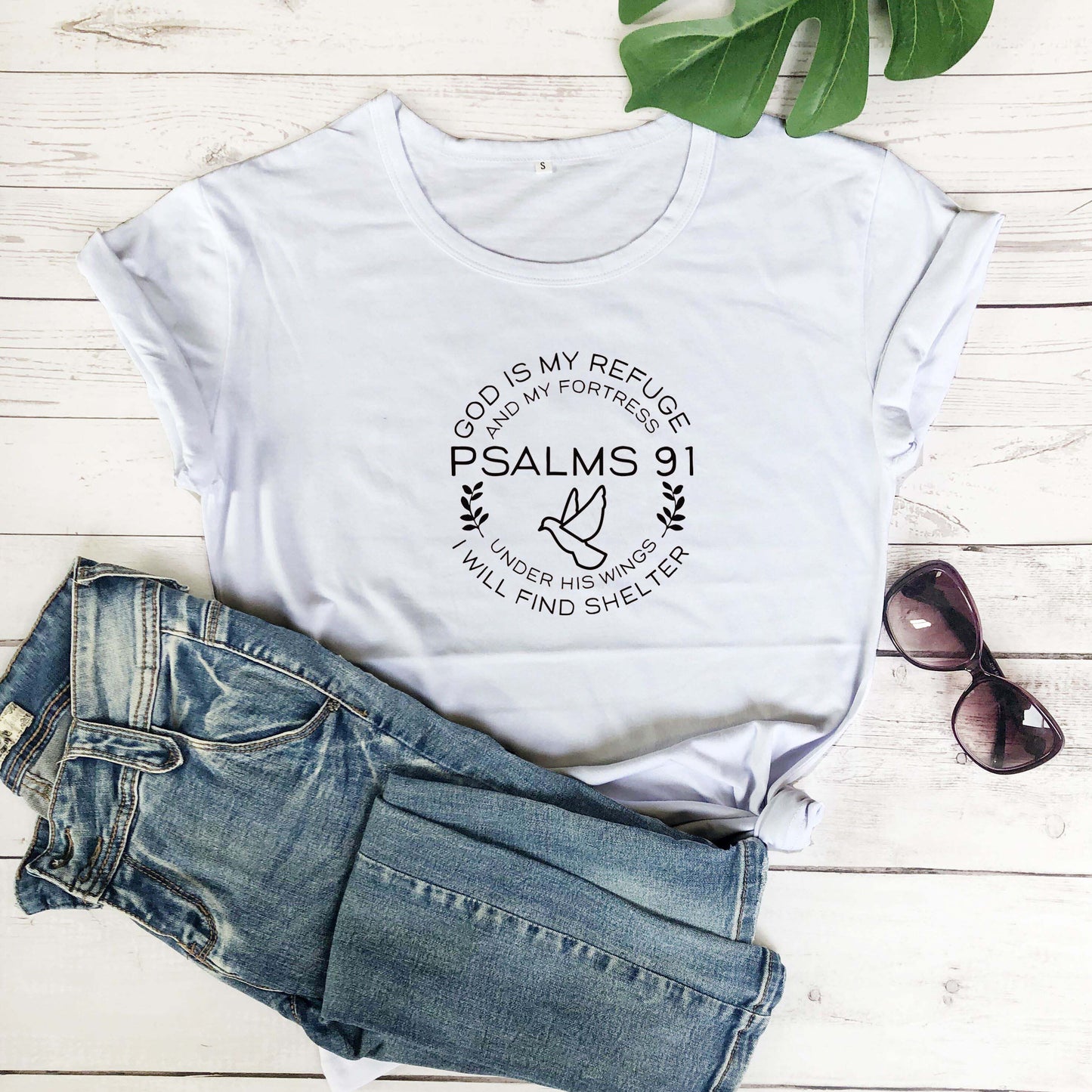 Christian T Shirt, Blessed Religious church women fashion cotton quality tumblr hipster god jesus tees vintage quote tops R109