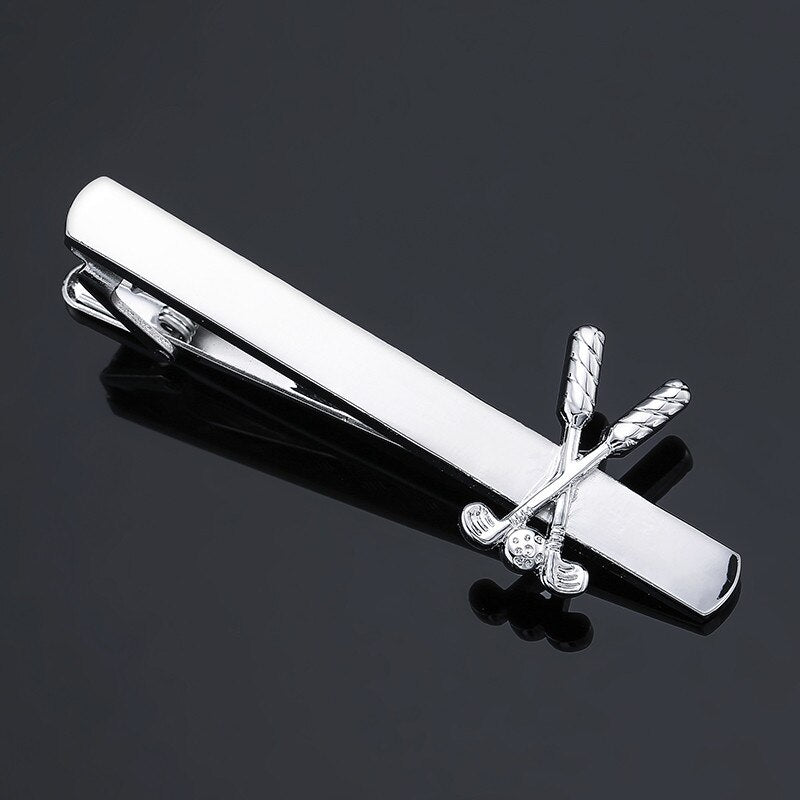 high-end men's Tie Clip jewelry luxury Classic Matte Tie Bar Men Jewelry Simple Brushed Smooth High Quality Clasp Tie Pin Gifts