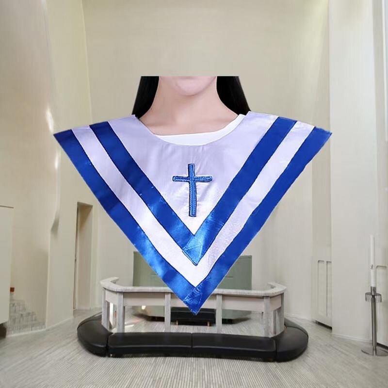 Christian Hymn Clothing Christ Jesus Church Poetry Service Class Holy Robe Woman Clergy Robes Priest Vestments Poetry Robe Wear