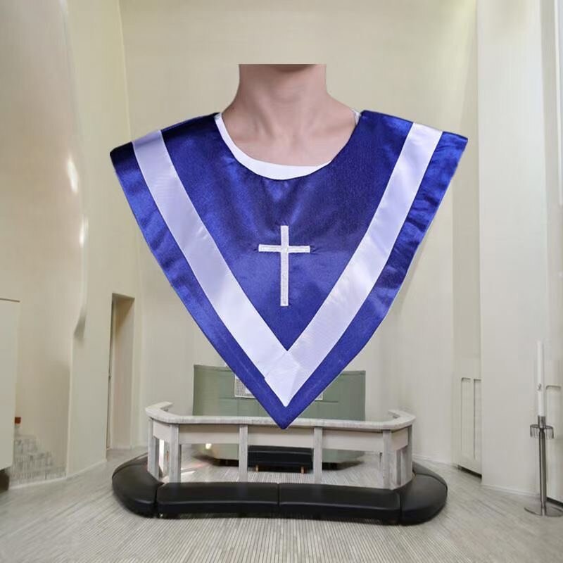 Christian Hymn Clothing Christ Jesus Church Poetry Service Class Holy Robe Woman Clergy Robes Priest Vestments Poetry Robe Wear