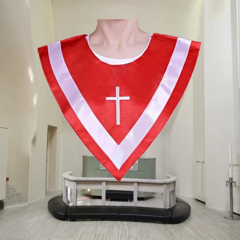 Christian Hymn Clothing Christ Jesus Church Poetry Service Class Holy Robe Woman Clergy Robes Priest Vestments Poetry Robe Wear