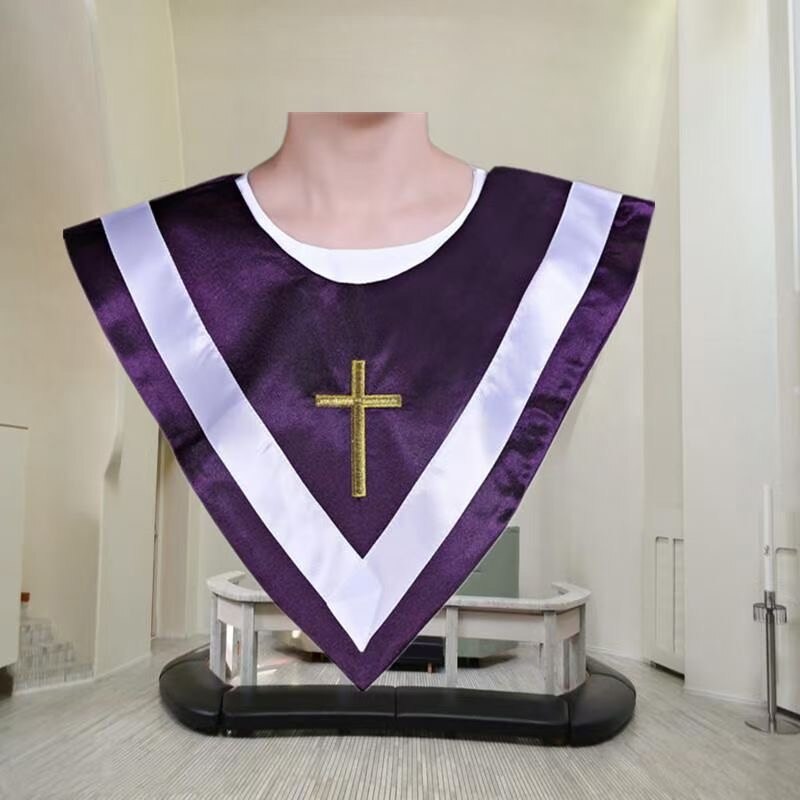 Christian Hymn Clothing Christ Jesus Church Poetry Service Class Holy Robe Woman Clergy Robes Priest Vestments Poetry Robe Wear