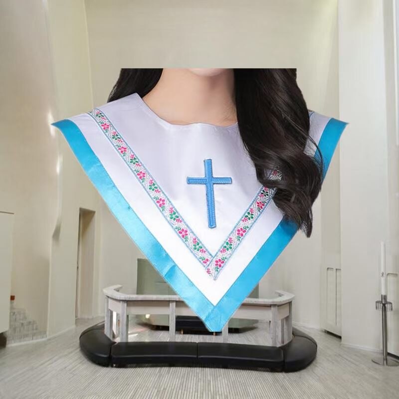 Christian Hymn Clothing Christ Jesus Church Poetry Service Class Holy Robe Woman Clergy Robes Priest Vestments Poetry Robe Wear