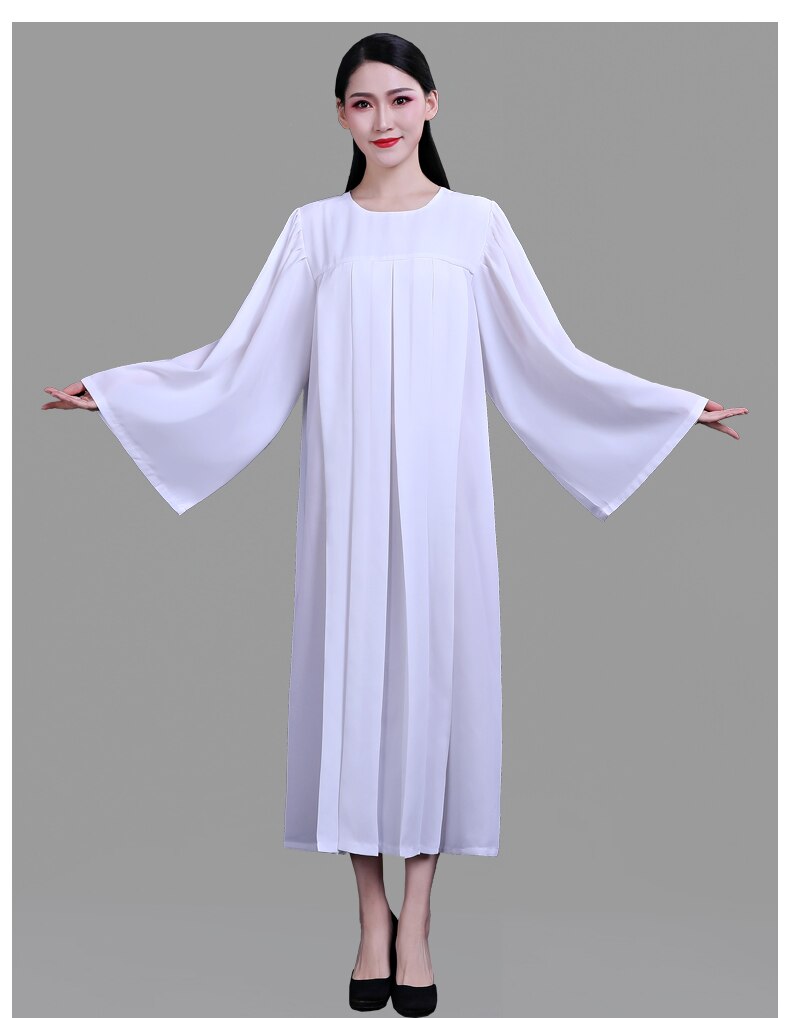 Christian Hymn Clothing Christ Jesus Church Poetry Service Class Holy Robe Woman Clergy Robes Priest Vestments Poetry Robe Wear