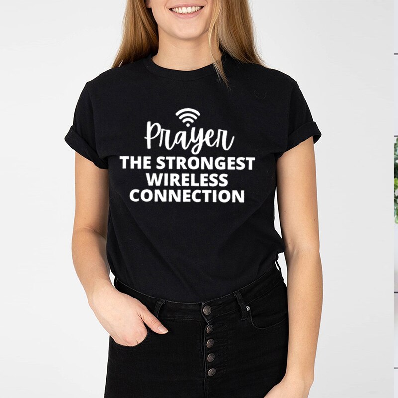 Funny Christian Gift Christian Tee Religious T-Shirt Faith Tee Christian Shirt  Religious Tee Prayer Gift Women Shirt Summer M