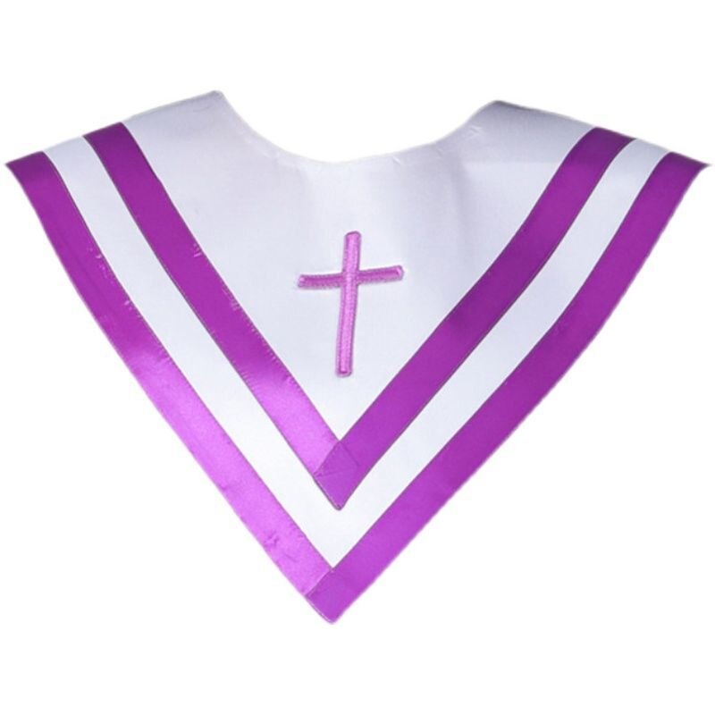 Christian Hymn Clothing Christ Jesus Church Poetry Service Class Holy Robe Woman Clergy Robes Priest Vestments Poetry Robe Wear