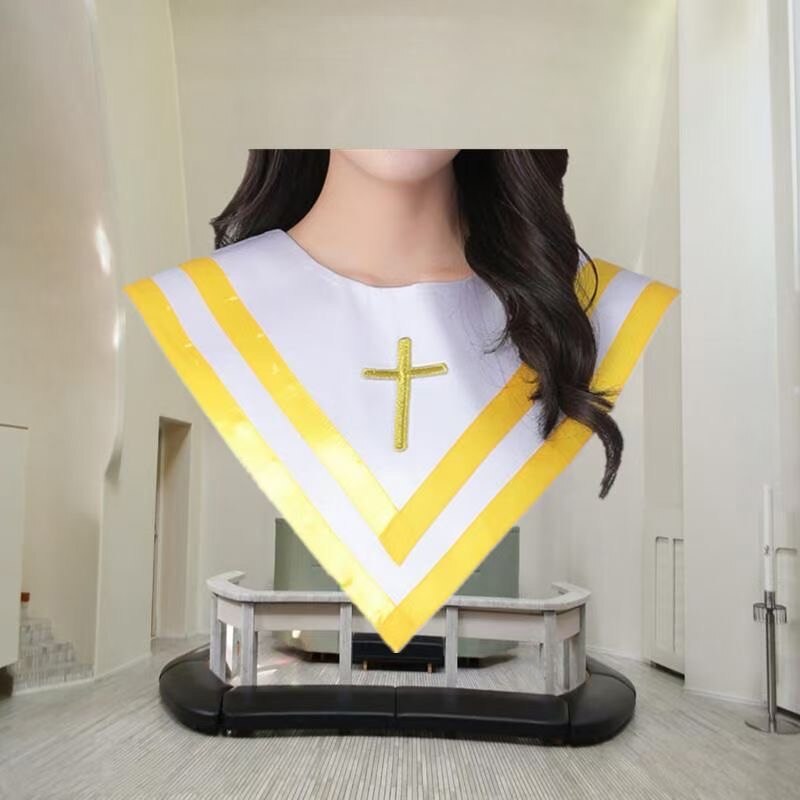 Christian Hymn Clothing Christ Jesus Church Poetry Service Class Holy Robe Woman Clergy Robes Priest Vestments Poetry Robe Wear